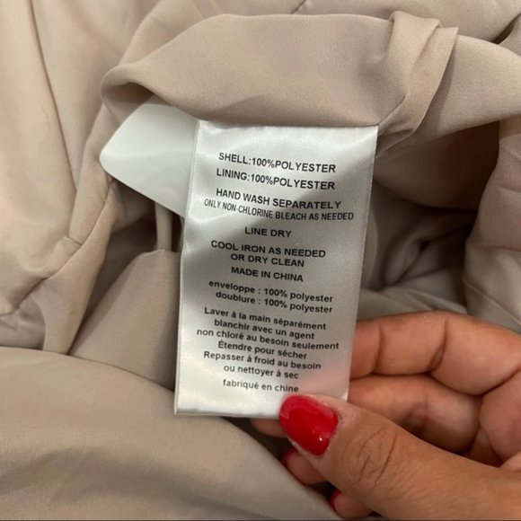 VERA WANG 'White' Bridesmaid Prom V-Wire Crepe Mermaid Dress Light Mauve Size 4 - Picture 14 of 14